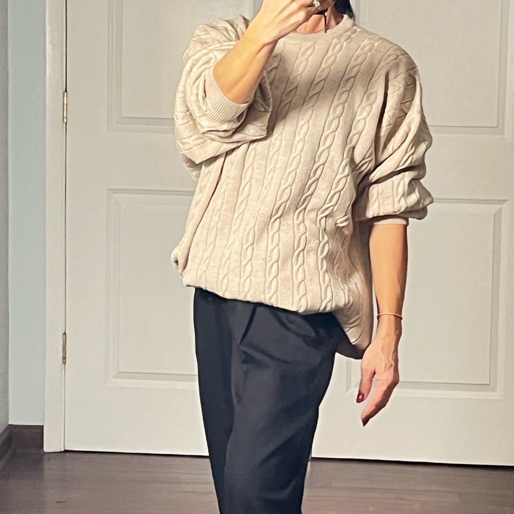 Pringle of Scotland 100% Lambswool cable knit sweater - Picture 3 of 13